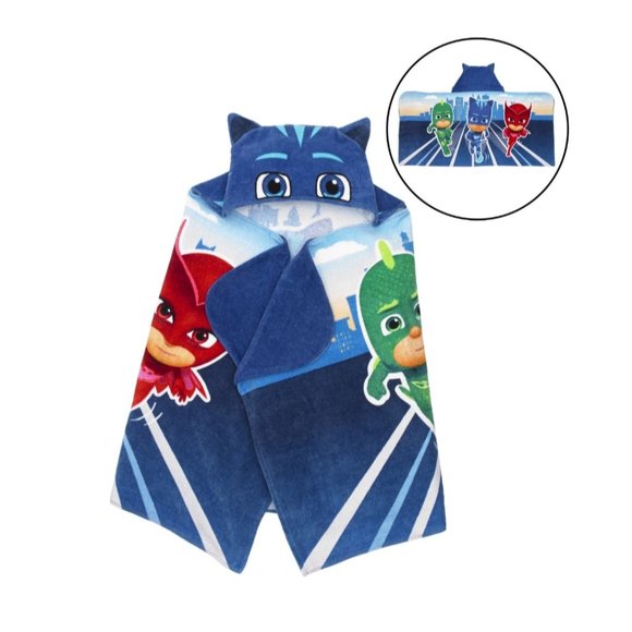 PJ MASK Kids Catboy Hooded Bath Towel - Picture 8 of 10